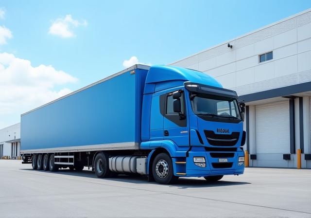 Sky Vision Trucking regional hauling vehicle in Richmond VA