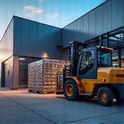 Industrial manufacturing facility cargo